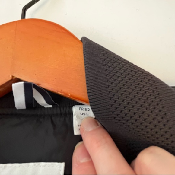 Lacoste Black Quilted Vest Size Large - Picture 7 of 10